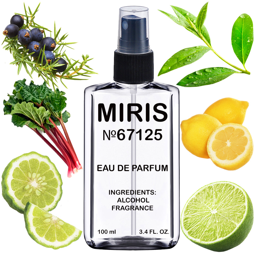 MIRIS No. 67125, Oltremare, Long-Lasting Unisex Eau de Parfum for Women & Men, Spray 100 ml