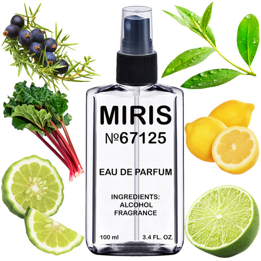 MIRIS No. 67125, Oltremare, Long-Lasting Unisex Eau de Parfum for Women & Men, Spray 100 ml