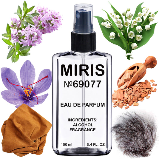 MIRIS No. 69077, White Suede, Longue duree Eau de Parfum pour Femme, Vaporisateur 100 ml