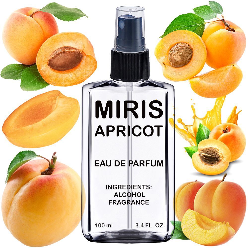 MIRIS Royal Apricot, Longue duree Unisexe Eau de Parfum pour Femme et Homme, Vaporisateur 100 ml