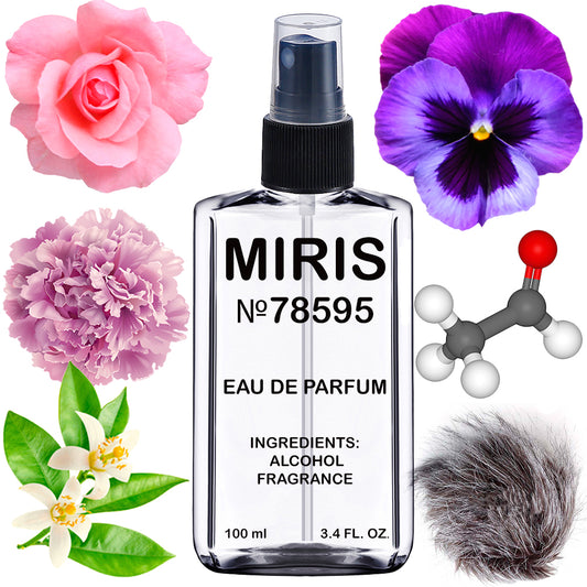 MIRIS No. 78595, Blanshe, Longue duree Eau de Parfum pour Femme, Vaporisateur 100 ml