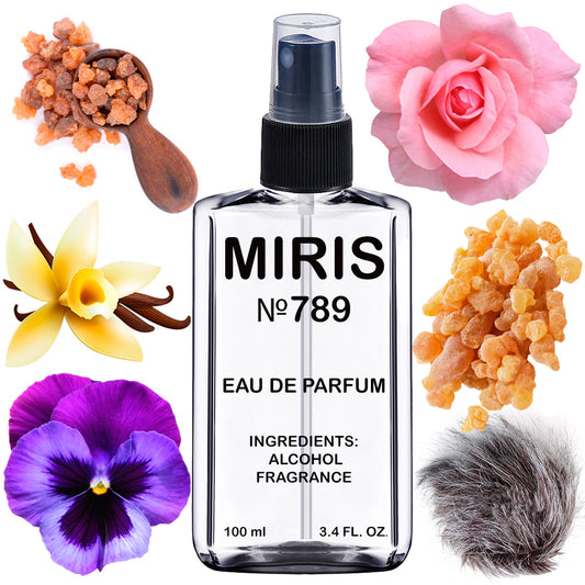 MIRIS No. 789, Flowe By Ken, Longue duree Eau de Parfum pour Femme, Vaporisateur 100 ml