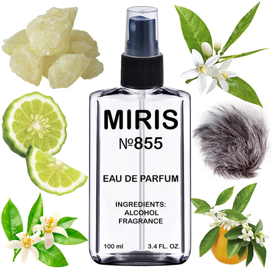 MIRIS No. 855, Tm Cologne, Longue duree Unisexe Eau de Parfum pour Femme et Homme, Vaporisateur 100 ml