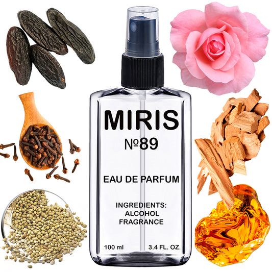 MIRIS No. 89, Koko, Longue duree Eau de Parfum pour Femme, Vaporisateur 100 ml