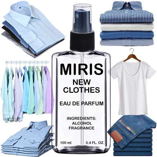 MIRIS New Clothes, Longue duree Unisexe Eau de Parfum pour Femme et Homme, Vaporisateur 100 ml