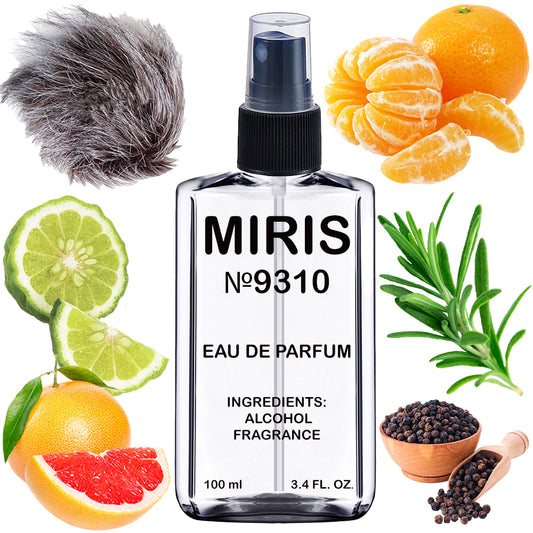 MIRIS No. 9310, Lite Blu Pour Homme, Longue duree Eau de Parfum pour Homme, Vaporisateur 100 ml