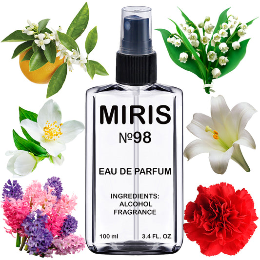 MIRIS No. 98, Anaiz, Longue duree Eau de Parfum pour Femme, Vaporisateur 100 ml