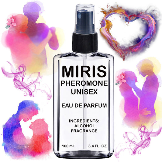 MIRIS Pheromone Unisex, Longue duree Unisexe Eau de Parfum pour Femme et Homme, Vaporisateur 100 ml