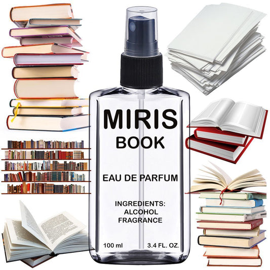 MIRIS Book, Longue duree Unisexe Eau de Parfum pour Femme et Homme, Vaporisateur 100 ml