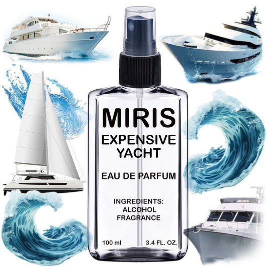 MIRIS Expensive Yacht, Longue duree Unisexe Eau de Parfum pour Femme et Homme, Vaporisateur 100 ml